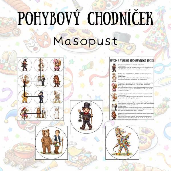 Pohybový chodníček - Masopust