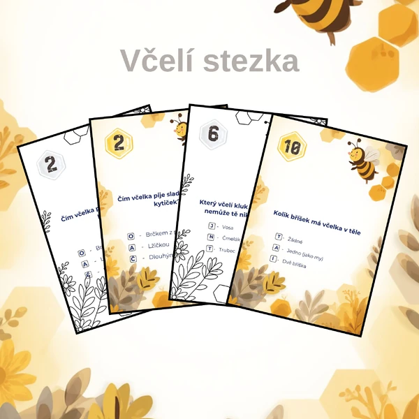 Včelí stezka - cesta medu (den včel 20. května)