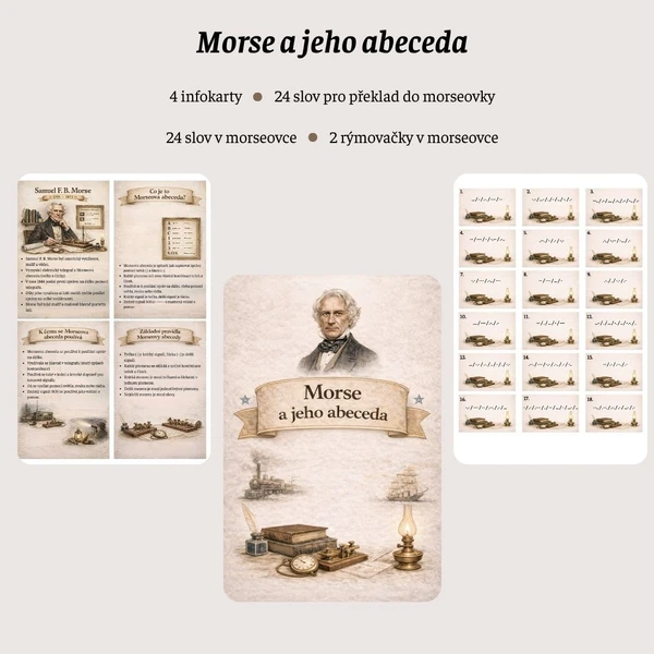 Morse a jeho abeceda