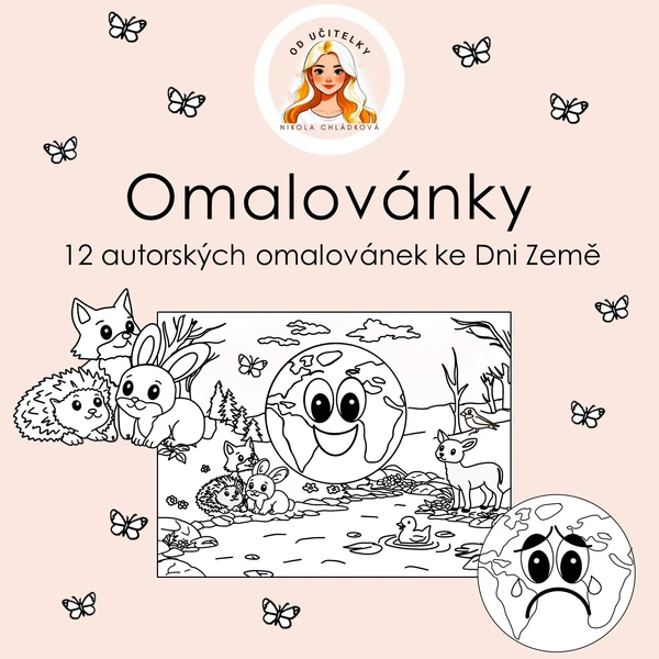 Den Země - omalovánky