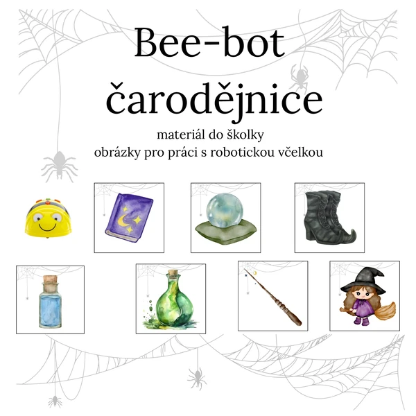 Čarodějnice Bee-bot 🪄