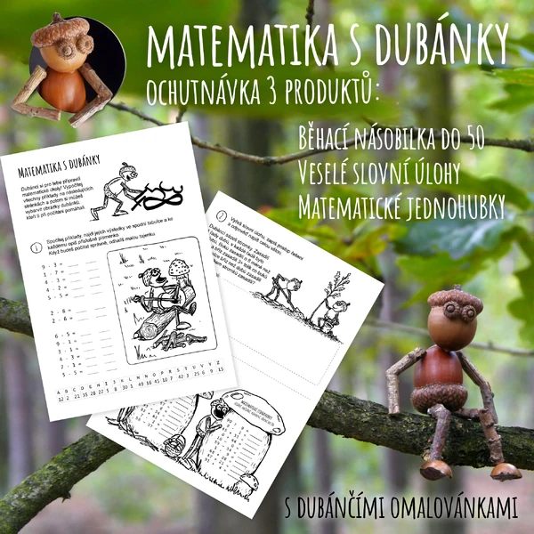 Matematika s dubánky - ochutnávka 3 produktů
