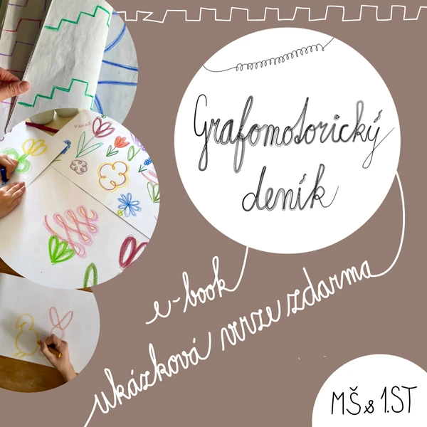 Grafomotorický deník e-book ukázka