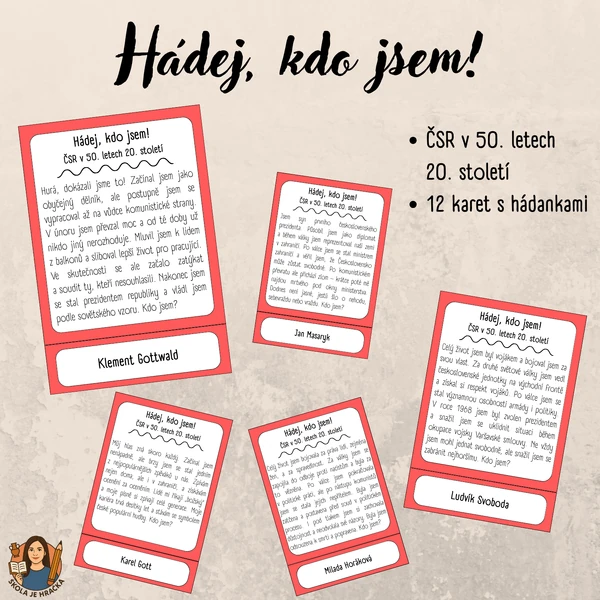 Hádej, kdo jsem! Československo v 50. letech 20. století