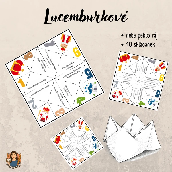 Lucemburkové - nebe peklo ráj
