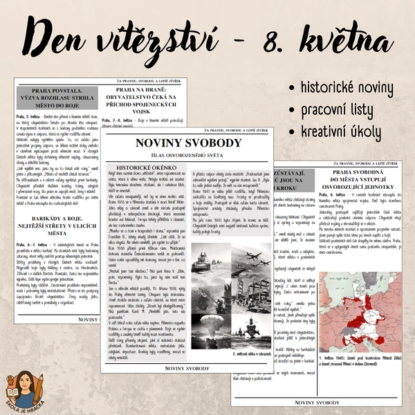 Den vítězství (8. května) - noviny