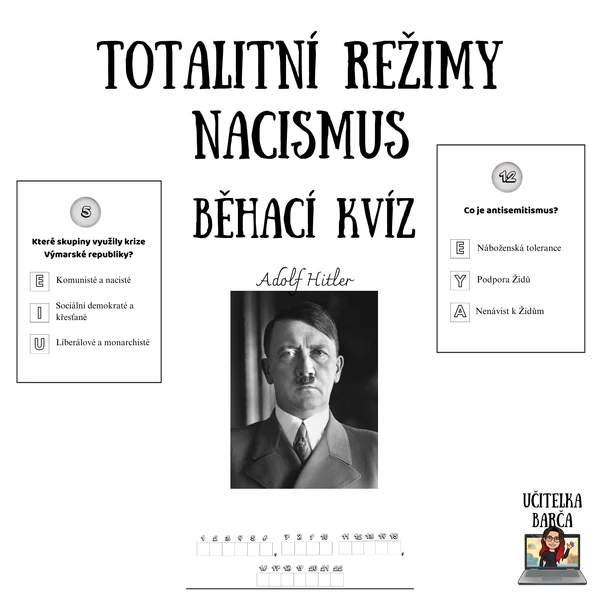 Běhací kvíz - Totalitní režimy - Nacismus
