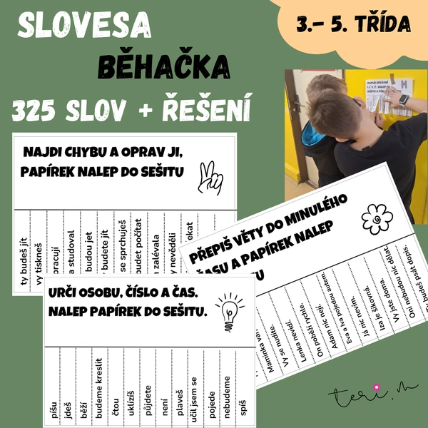 SLOVESA - běhačka