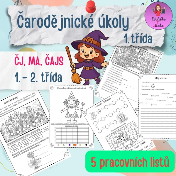 Čarodějnické úkoly pro prvňáčky