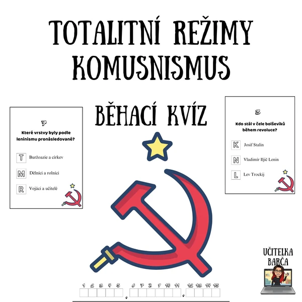 Běhací kvíz - Totalitní režimy - Komunismus