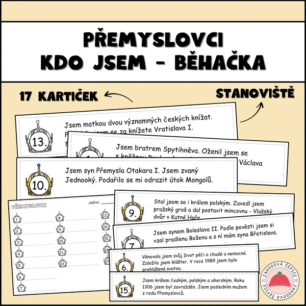 Přemyslovci - Kdo jsem - běhačka