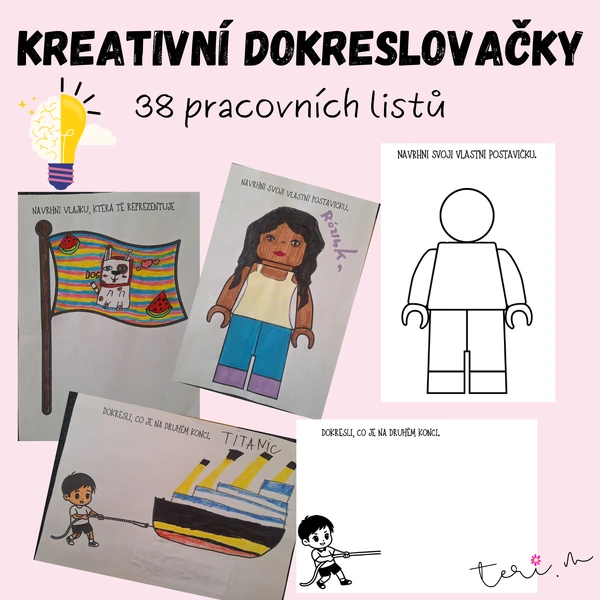 KREATIVNÍ DOKRESLOVAČKY