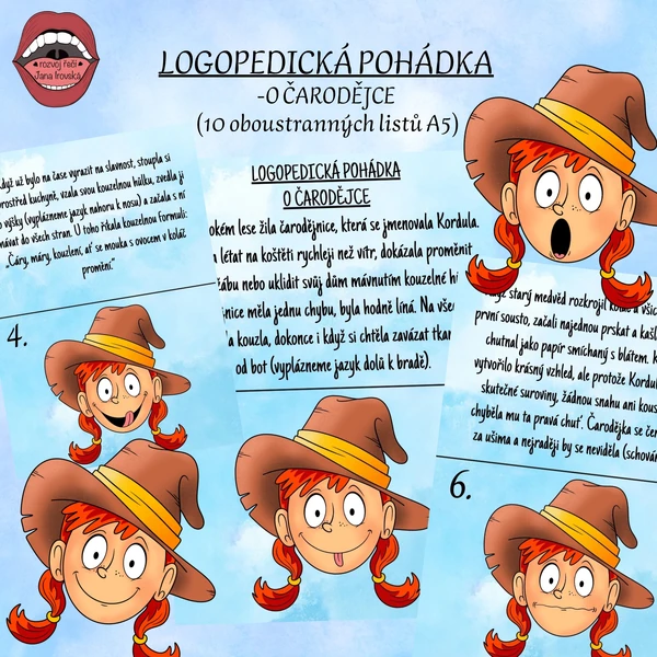 LOGOPEDICKÁ POHÁDKA O ČARODĚJNICI