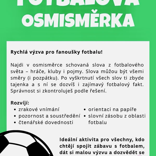 Fotbalová osmisměrka