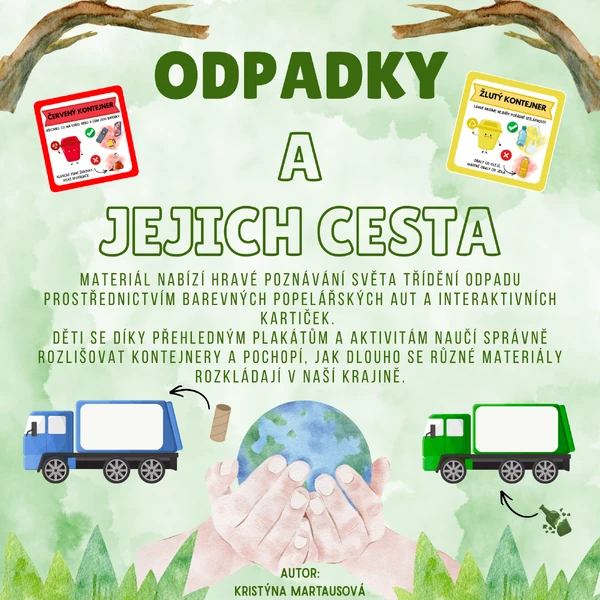 Odpadky a jejich cesta - Hravé třídění pro malé ekology