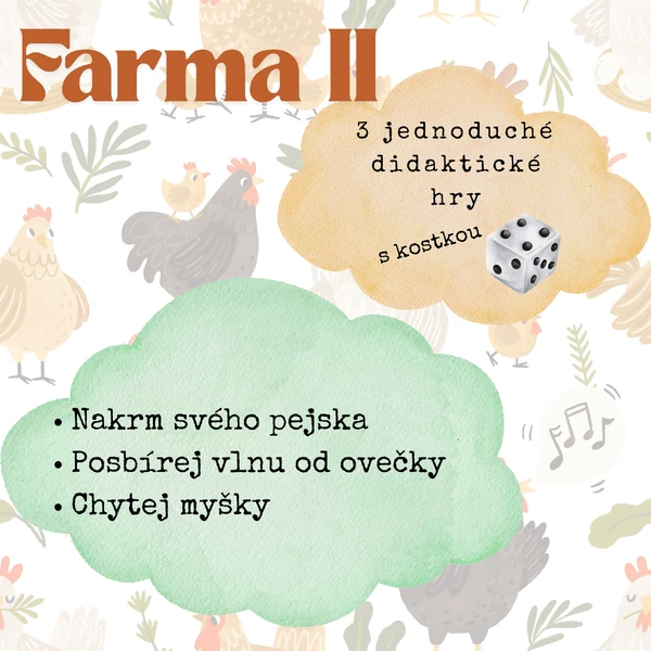 Farma II - 3 didaktické hry