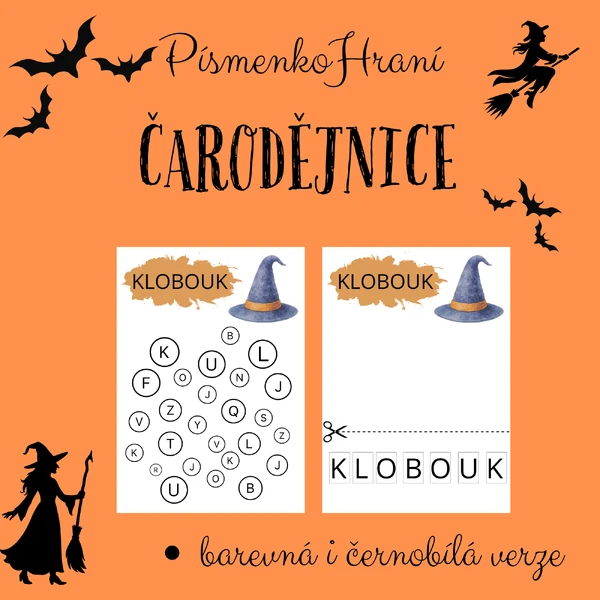 PísmenkoHraní - Čarodějnice