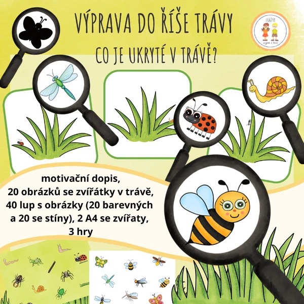 Výprava do říše trávy - Co se skrývá v trávě