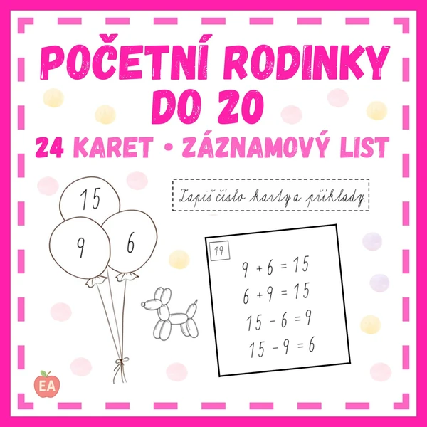 Početní rodinky do 20