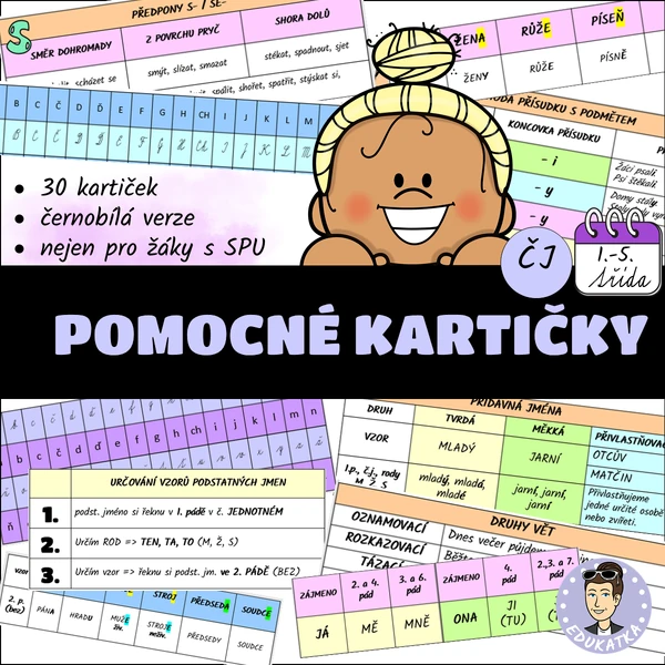 Pomocné kartičky