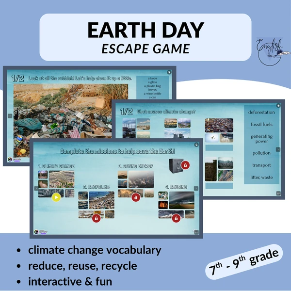 Earth Day Escape Game