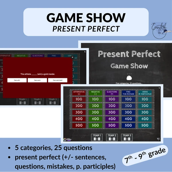Present Perfect Game Show