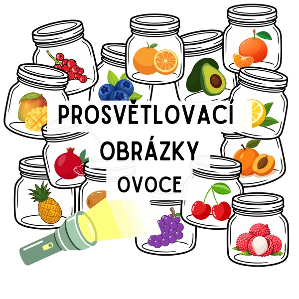 Prosvětlovací obrázky - ovoce