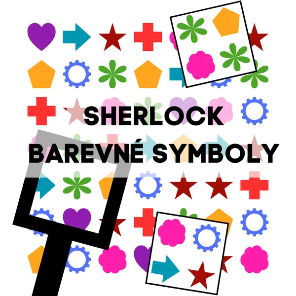 Sherlock - hledačka - barevné symboly