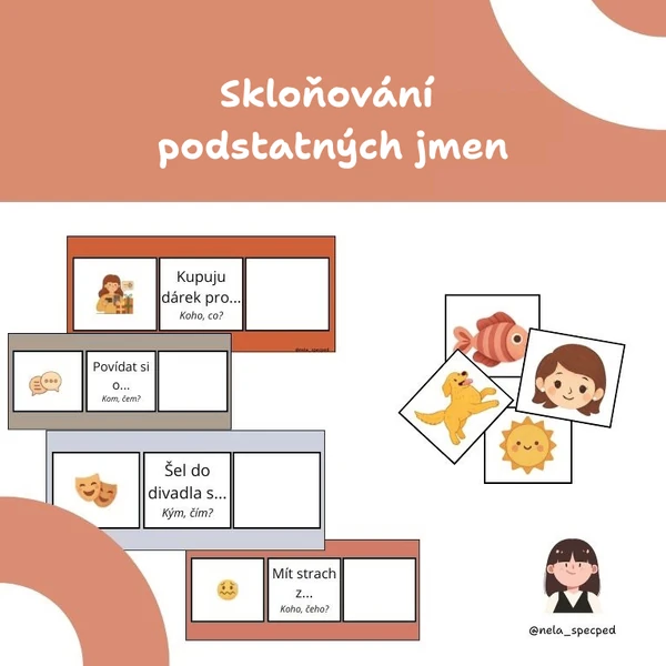 Skloňování podstatných jmen - pádové otázky