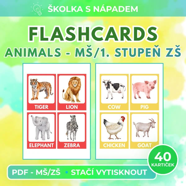 Flashcards- Animals