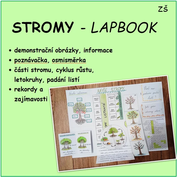 lapbook - STROMY