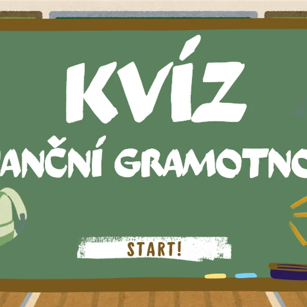 Kvíz - finanční gramotnost pro 1. - 3. třídu ZŠ