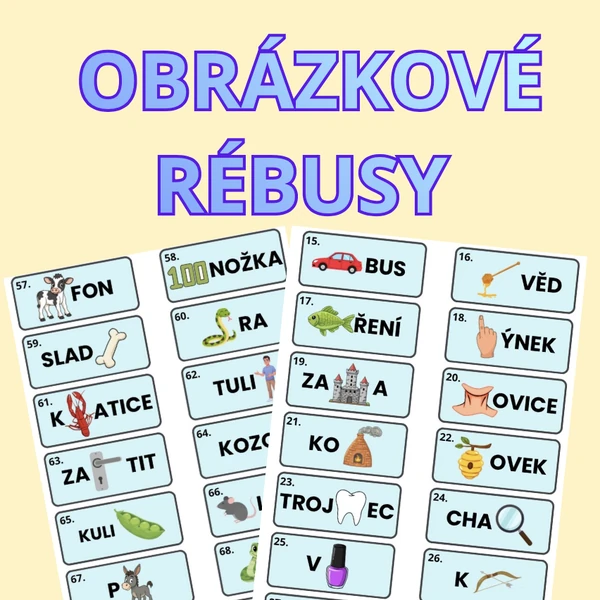 Obrázkové rébusy