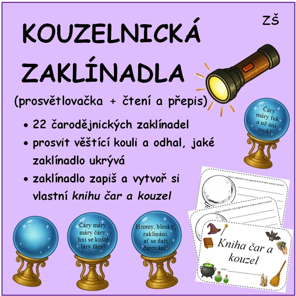 ZAKLÍNADLA přepis