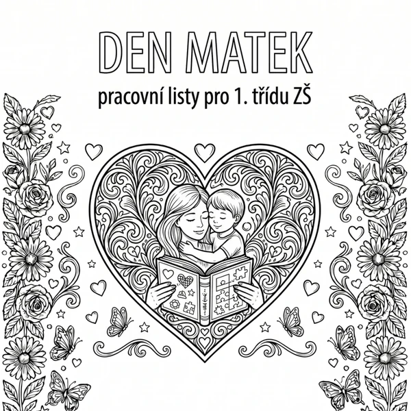 Den matek - pracovní listy pro 1. třídu