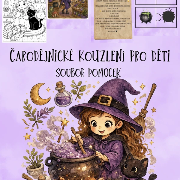 🧙‍♀️✨ ČARODĚJNICKÉ KOUZLENÍ PRO DĚTI ✨🧙‍♀️