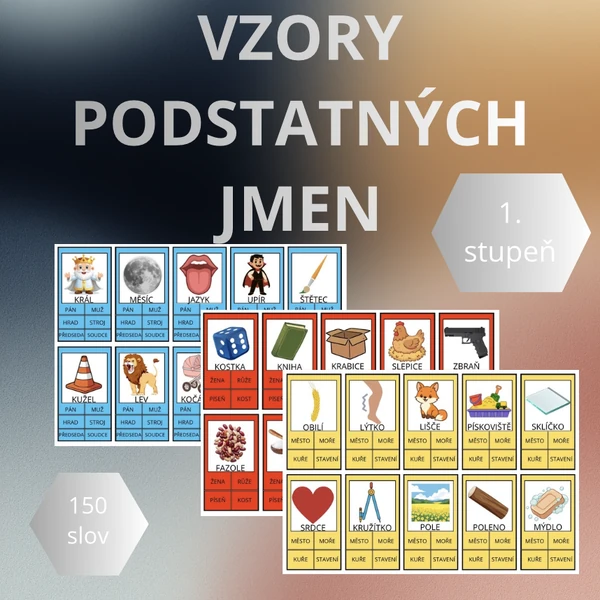 Vzory podstatných jmen