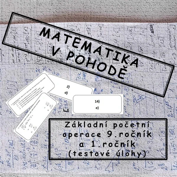 Základní početní operace - 9. ročník, 1. ročník