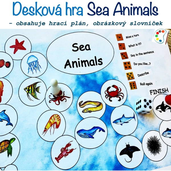 Desková hra - Sea Animals