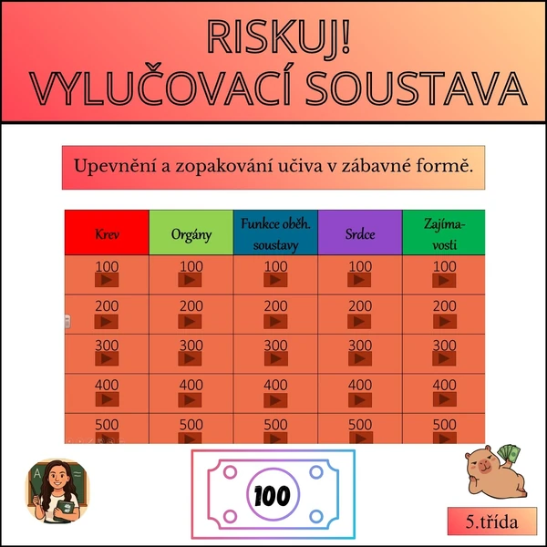 Riskuj! Oběhová soustava