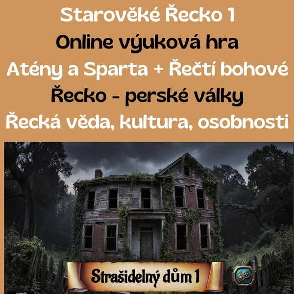 Starověké Řecko 1 - interaktivní úniková hra