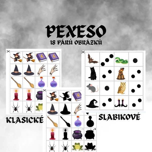 ČARODĚJNICE - PEXESO