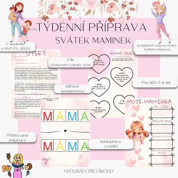 Týdenní příprava - Svátek maminek