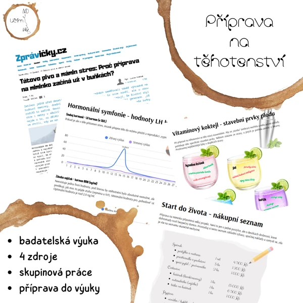 Příprava na těhotenství - biologie, epigenetika, finance (badatelská výuka)