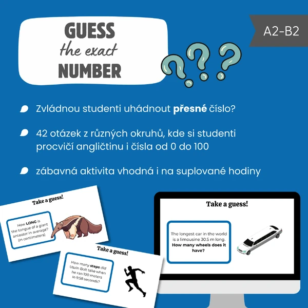 Guess the exact number / Uhodni správné číslo