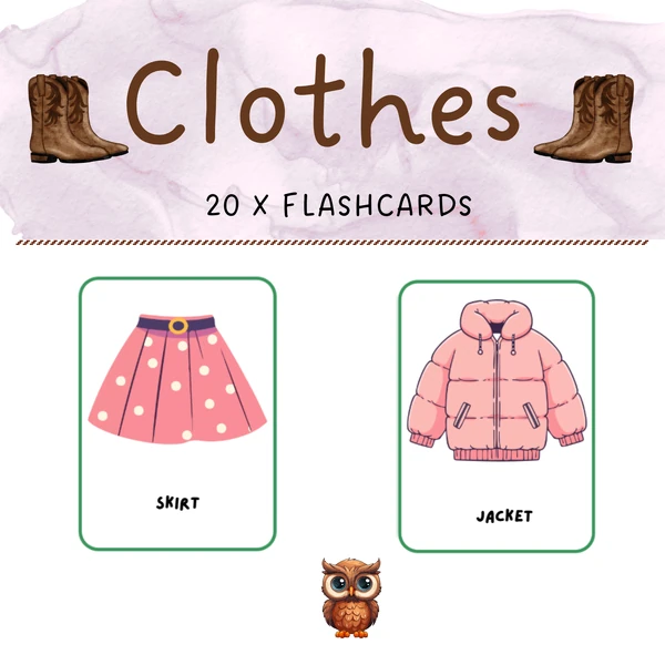 Clothes - flashcards