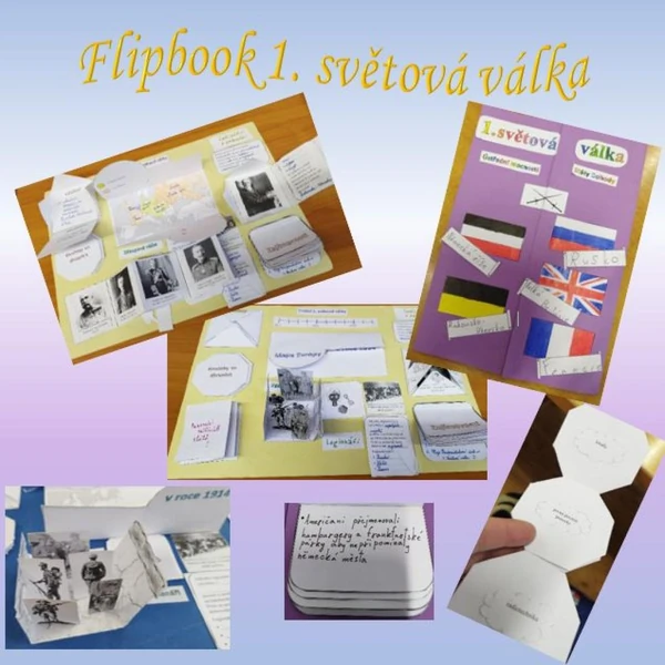 1. světová válka - flipbook