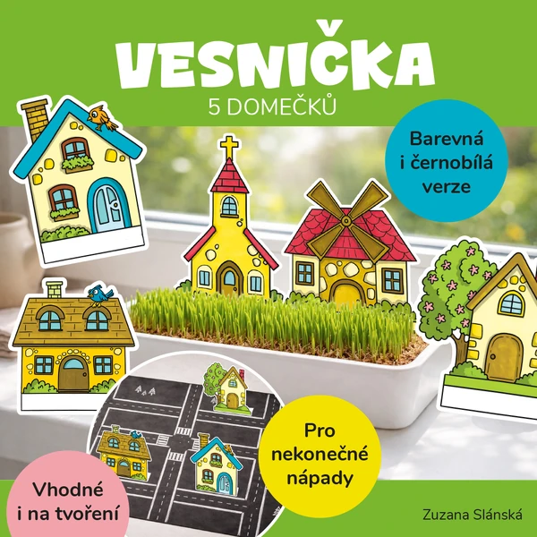 Vesnička - 5 domečků