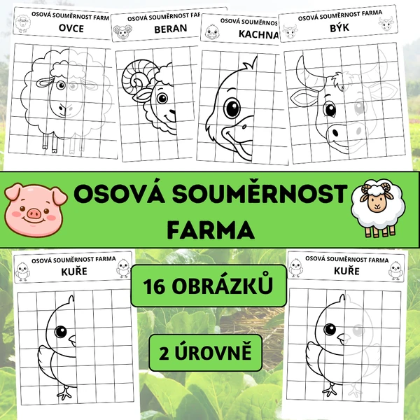 Osová souměrnost: Farma
