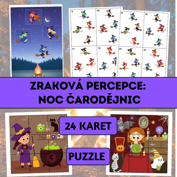 Zraková percepce: Noc čarodějnic